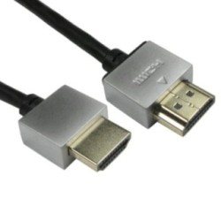 0.5m Super Slim HDMI cable - Black