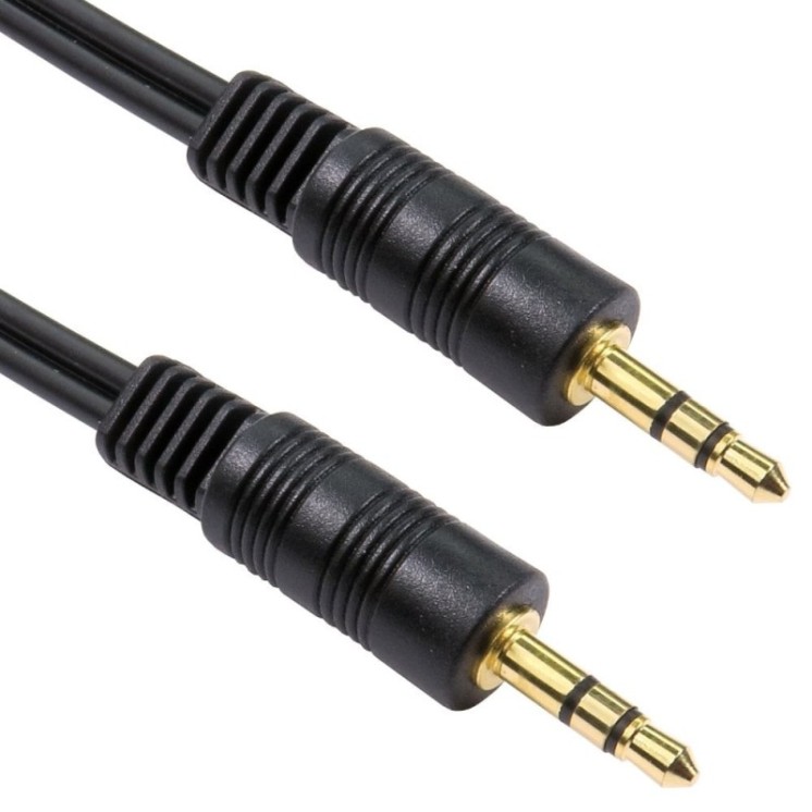 3m 3.5mm Stereo Cable - Black