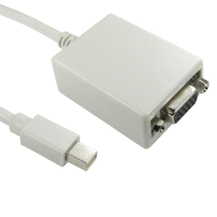 0.15m Mini DisplayPort (M) to SVGA (F) Cable