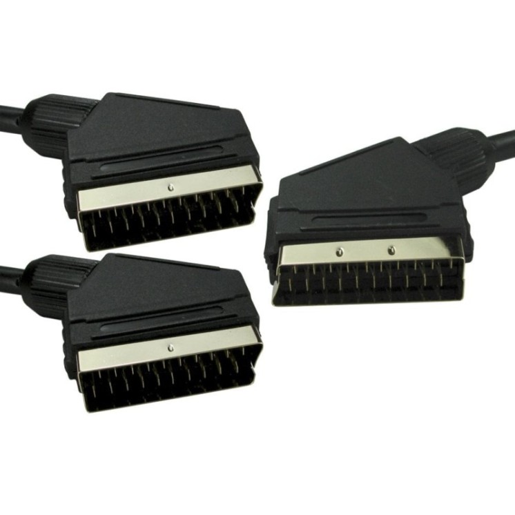 2m SCART Cable Splitter