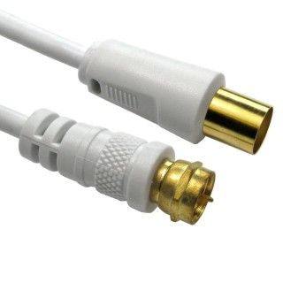 0.5mtr TV to F Connector Cable