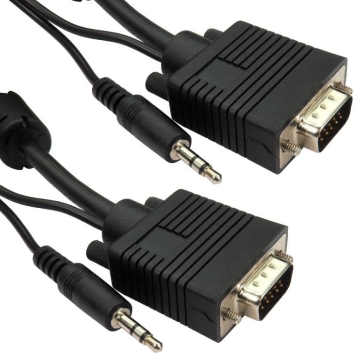 SVGA + 3.5mm Stereo Cable