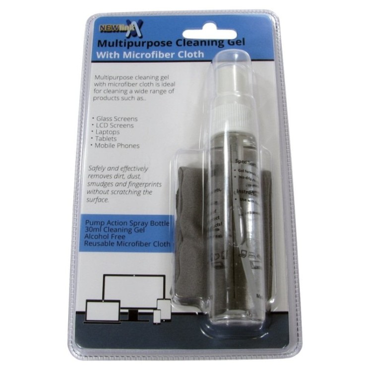 30ml Multipurpose Cleaning Gel with Microfiber Cloth