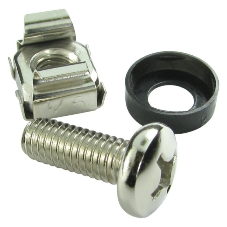 Pack of 10 M6 Cage Nuts