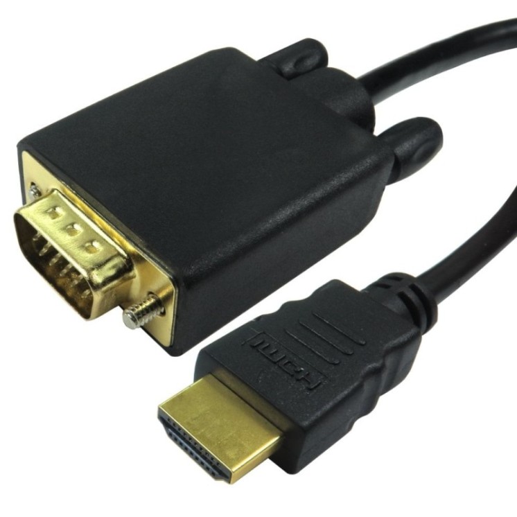 1m HDMI (M) to VGA (M) Cable