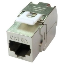 Cat6A Shielded Keystone Jack - Toolless