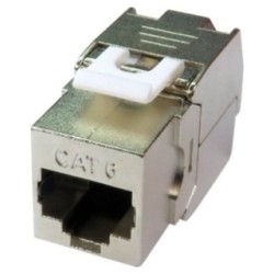 Cat6 Shielded Keystone Jack - Toolless