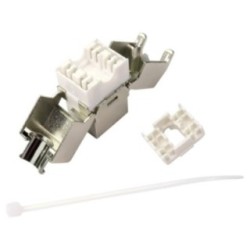 Cat5e Shielded Keystone Jack - Toolless