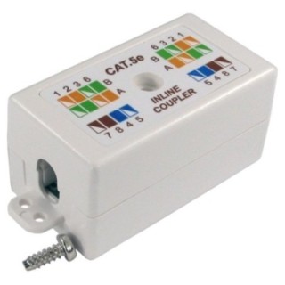 Cat5e Punchdown / Krone Coupler (White)