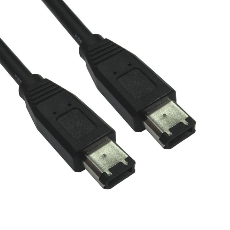 2m Firewire 6 Pin (M) to 6 Pin (M) Cable