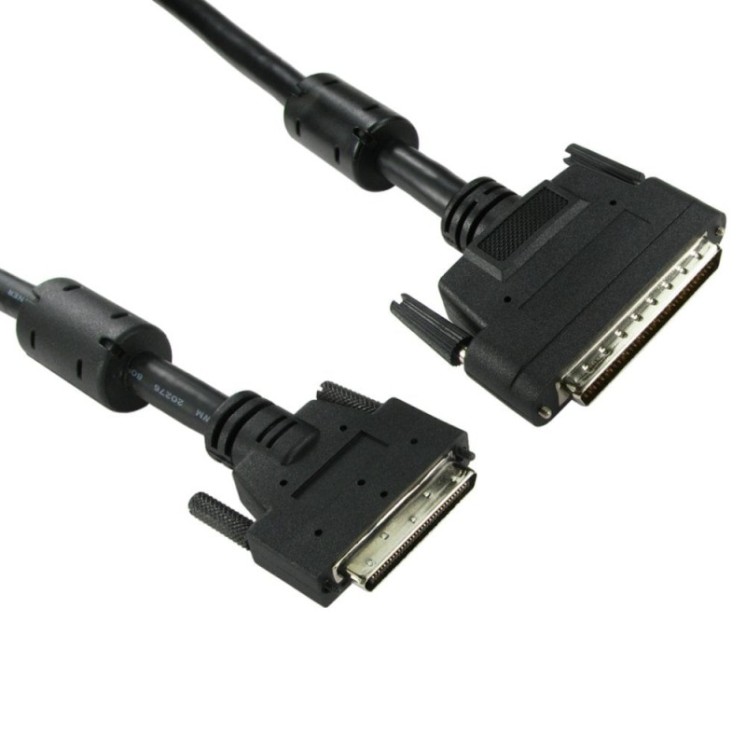 1m SCSI 3-5 Half Pitch 68 (M) to VHDCI (M) Cable