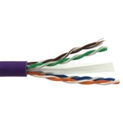 305mtr CAT 6 STRANDED UTP LSZH COPPER 24AWG VIOLET Eca