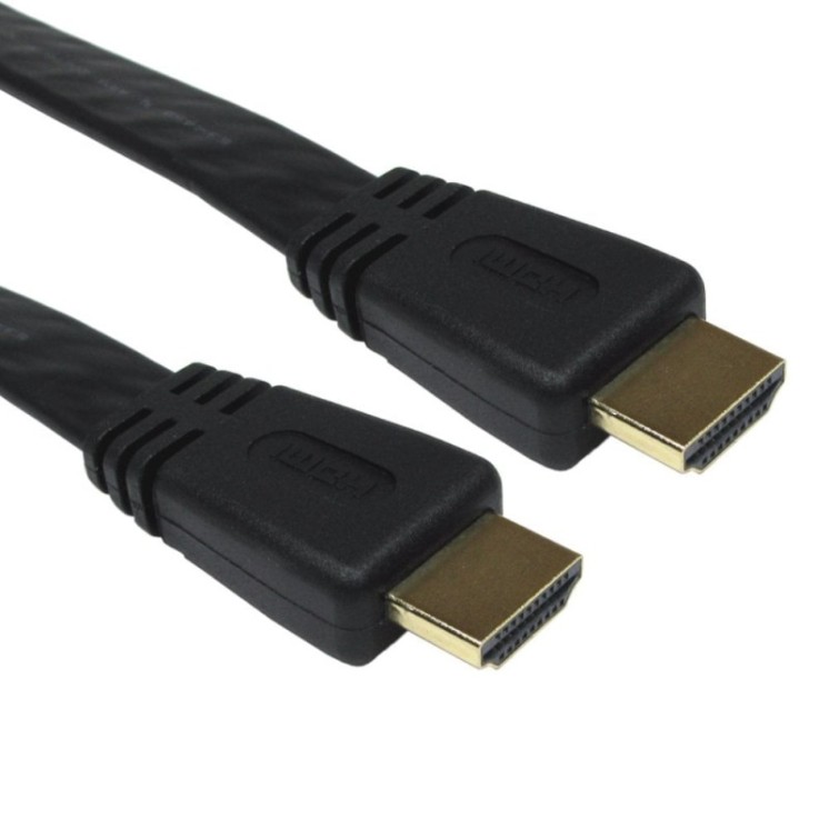 1m Flat HDMI High Speed with Ethernet Cable