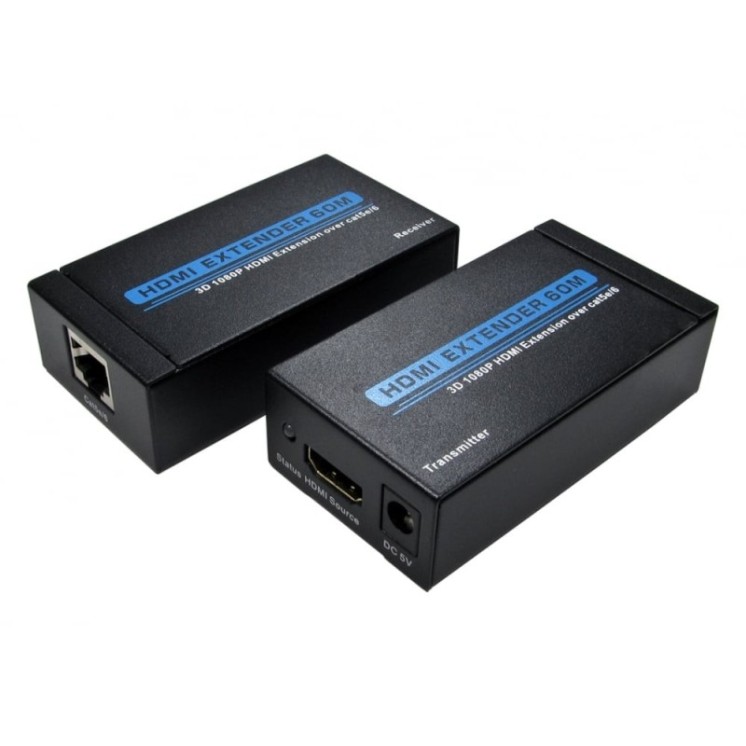 60m HDMI Extender over Single Patch Cable