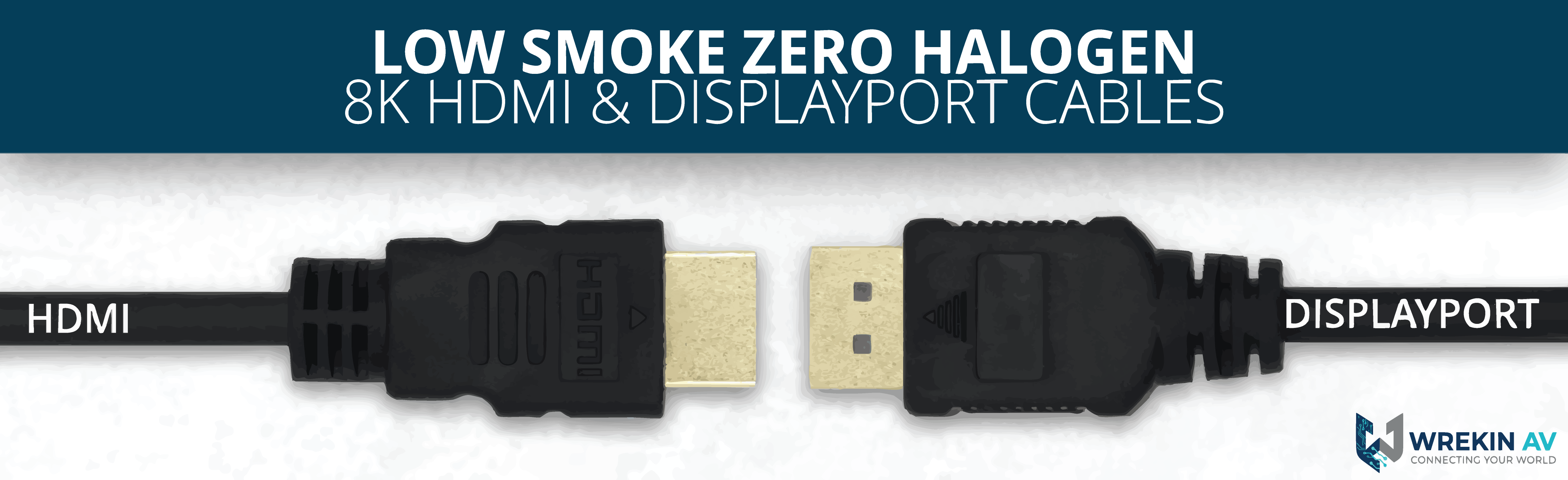 8K HDMI & DisplayPort Cables